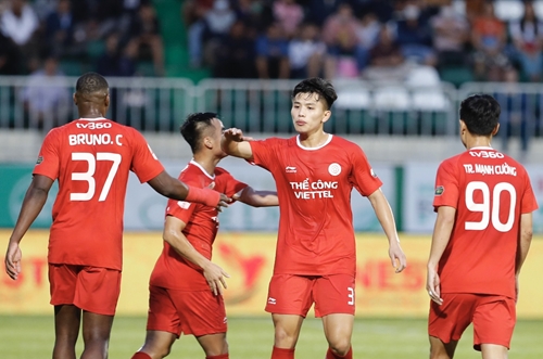 Vòng 5 V-League: Thể Công-Viettel thắng ngược Hoàng Anh Gia Lai